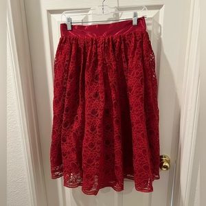 Pinup Girl Clothing Francesca Skirt L NWT